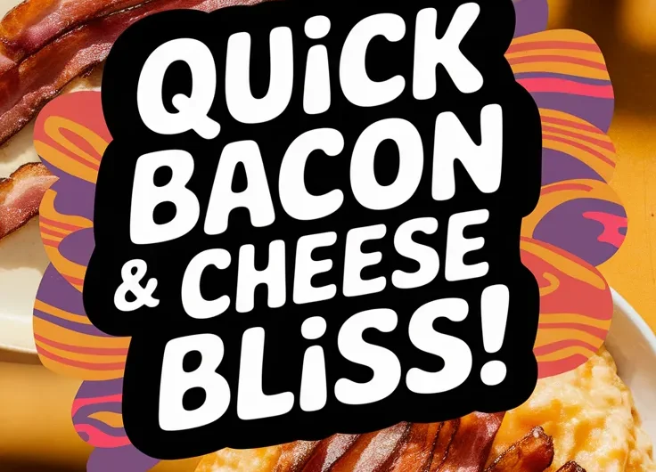 Lazy Microwave Pre-Cooked Bacon and Cheese Grits