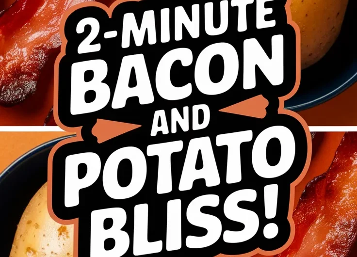 Lazy Microwave Pre-Cooked Bacon and Potato