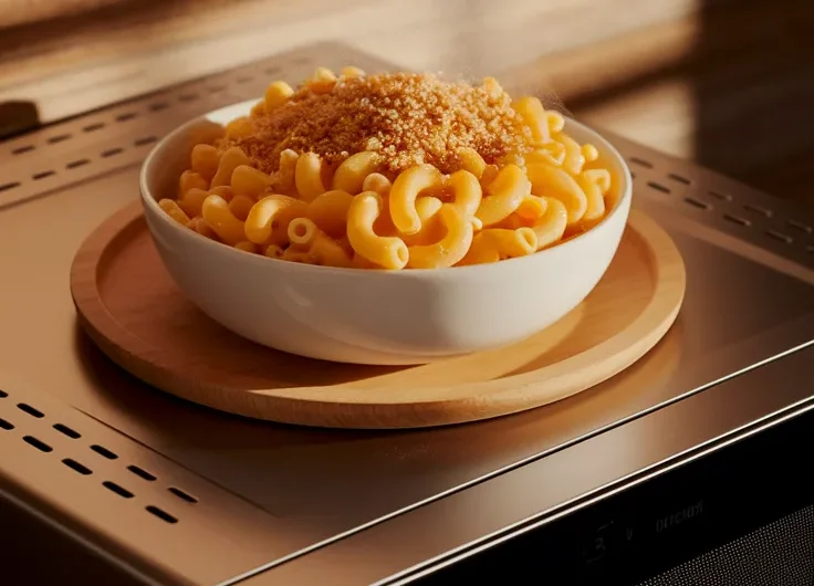 Lazy Microwave Boxed Mac and Cheese Hack