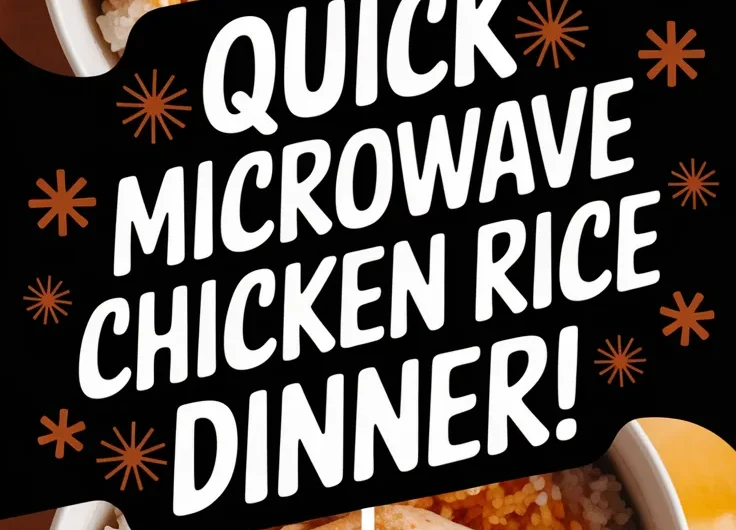 Lazy Microwave Boxed Rice with Canned Chicken