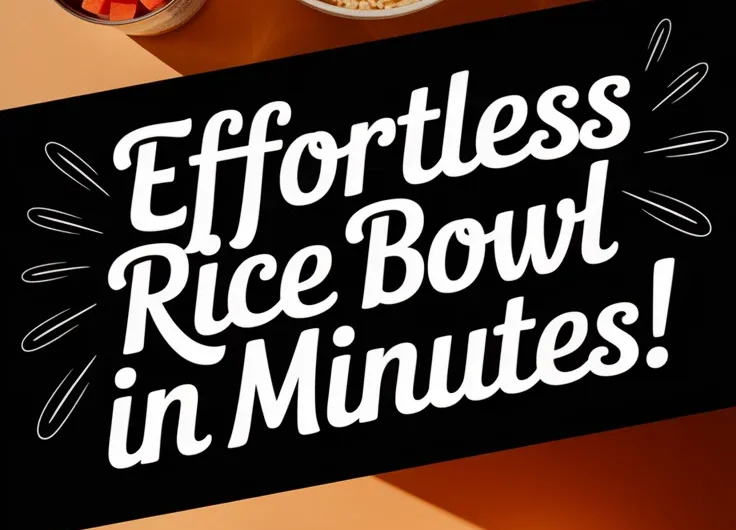 Lazy Microwave Boxed Rice with Canned Diced Peppers