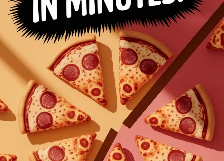 Lazy Microwave Frozen Mini Pizza Bites