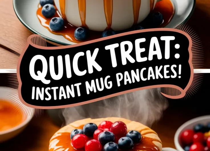 Lazy Microwave Instant Pancake Mug