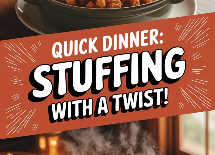 Lazy Microwave Instant Stuffing Mix Dinner
