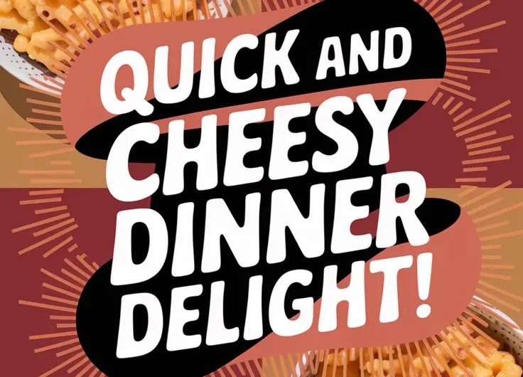 Lazy Microwave Boxed Mac and Cheese with Canned Carrots