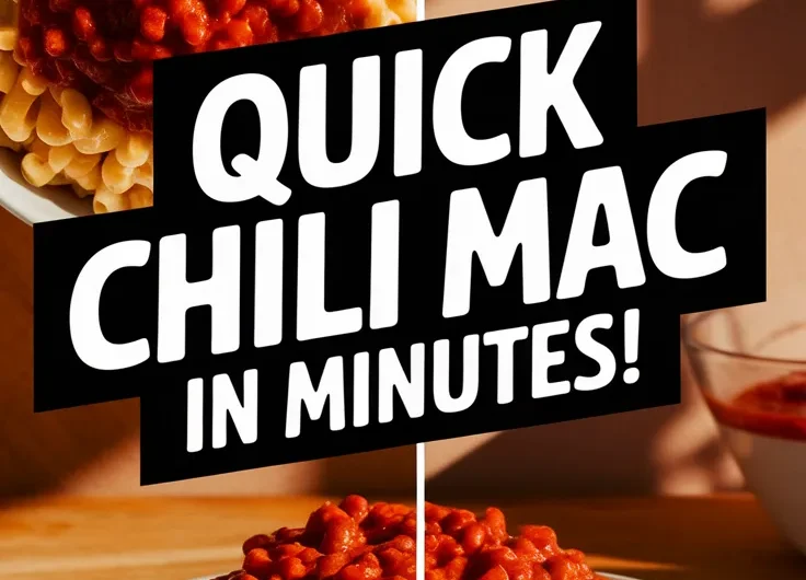 Lazy Microwave Boxed Mac and Cheese with Canned Chili