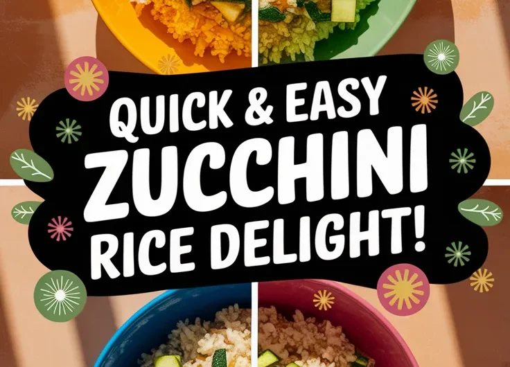 Lazy Microwave Boxed Rice with Canned Diced Zucchini