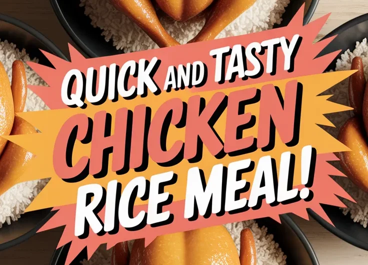 Lazy Microwave Pre-Cooked Rotisserie Chicken Rice