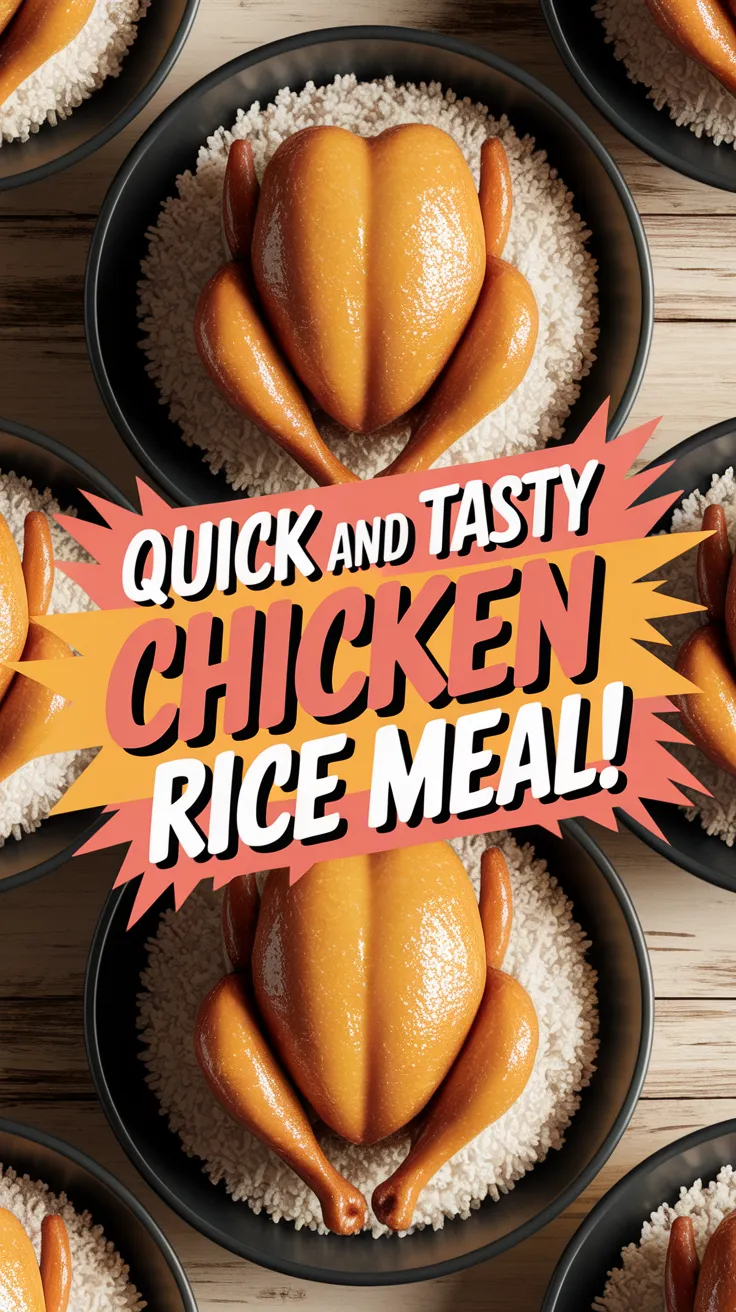 Delicious microwave pre-cooked rotisserie chicken served over rice