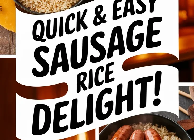 Lazy Microwave Pre-Cooked Sausage Rice