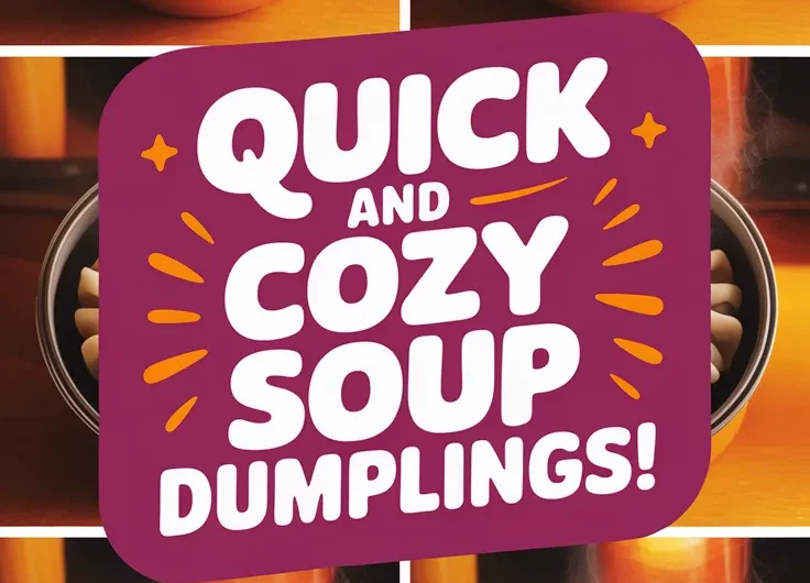 Lazy Microwave Canned Soup Dumplings