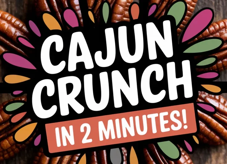 Quick Microwave Cajun Pecans