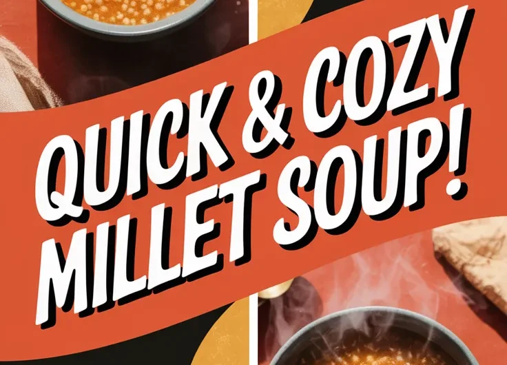 Cheap Microwave Canned Soup with Instant Millet