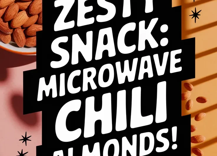 Quick Microwave Chili Lime Almonds