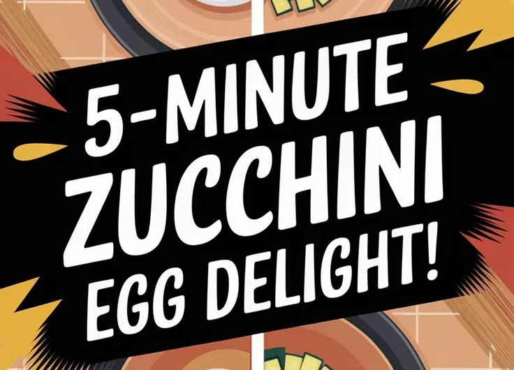 Quick and Easy Microwave Eggs with Canned Diced Zucchini