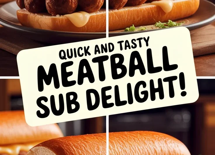 Lazy Microwave Frozen Meatball Sub