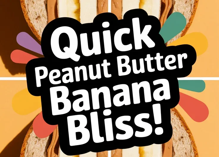 Cheap Microwave Peanut Butter Banana Toast