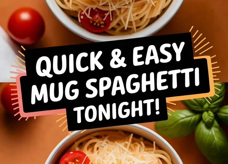 Cheap Microwave Spaghetti in a Mug