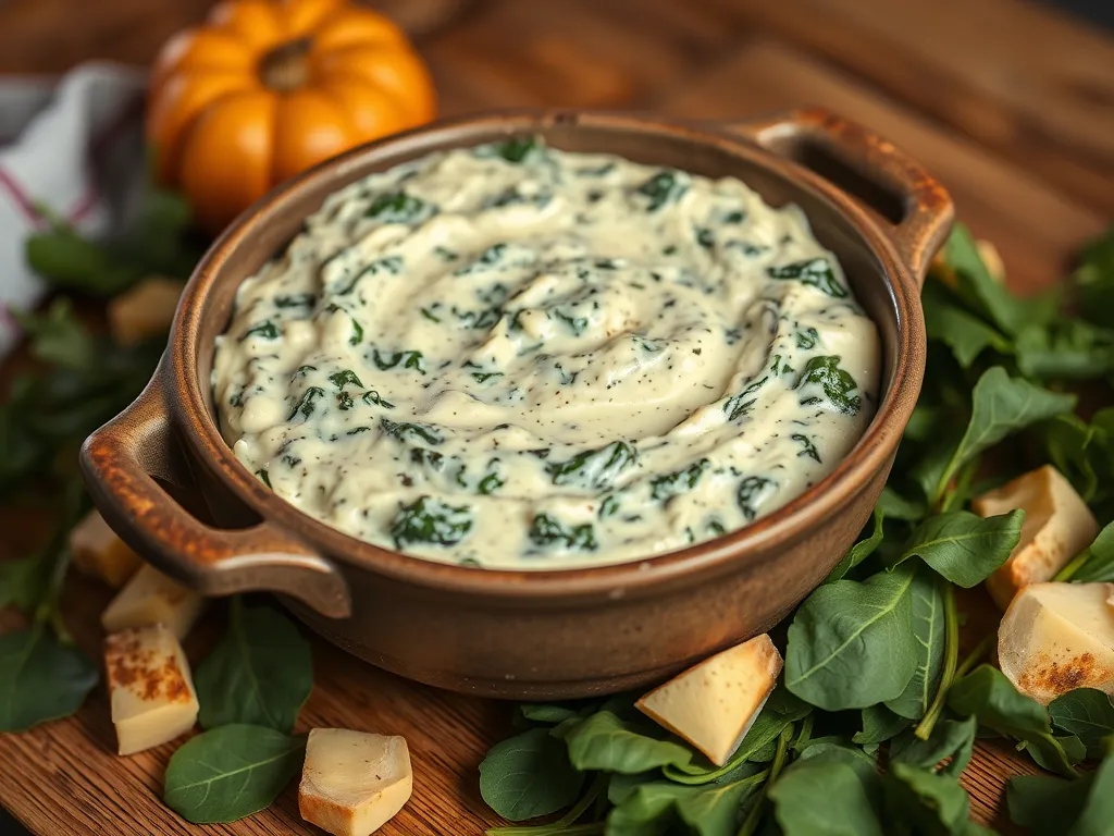 2-Minute Microwave Spinach Artichoke Dip Low-Carb Recipe