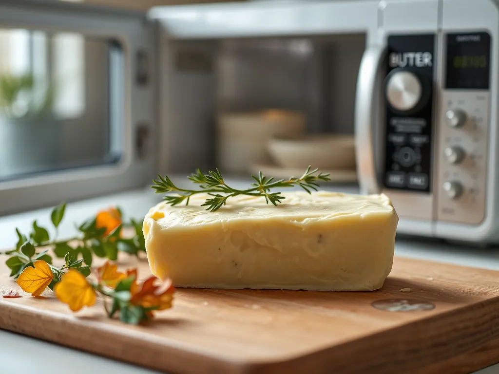 Delicious Spring Herb Butter Spread with fresh herbs, perfect for spreading.