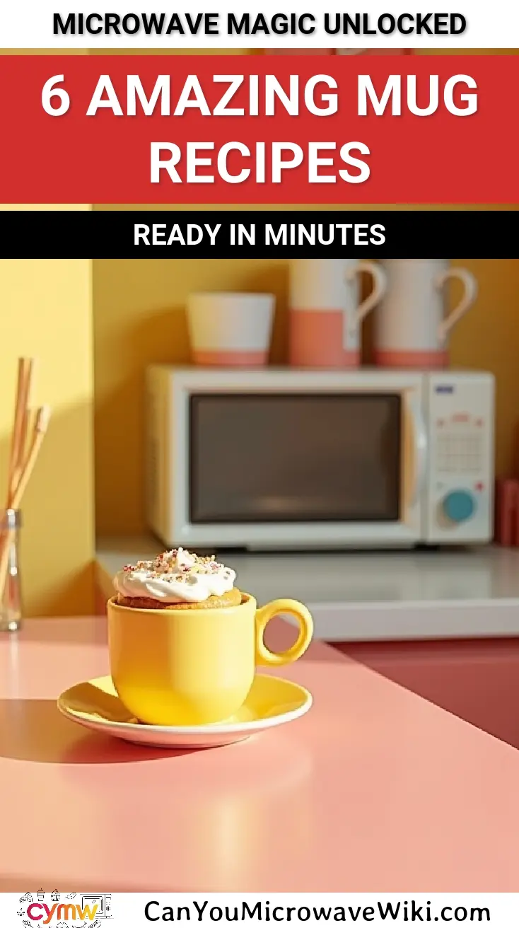 Delicious and easy microwave mug recipes for quick meals.