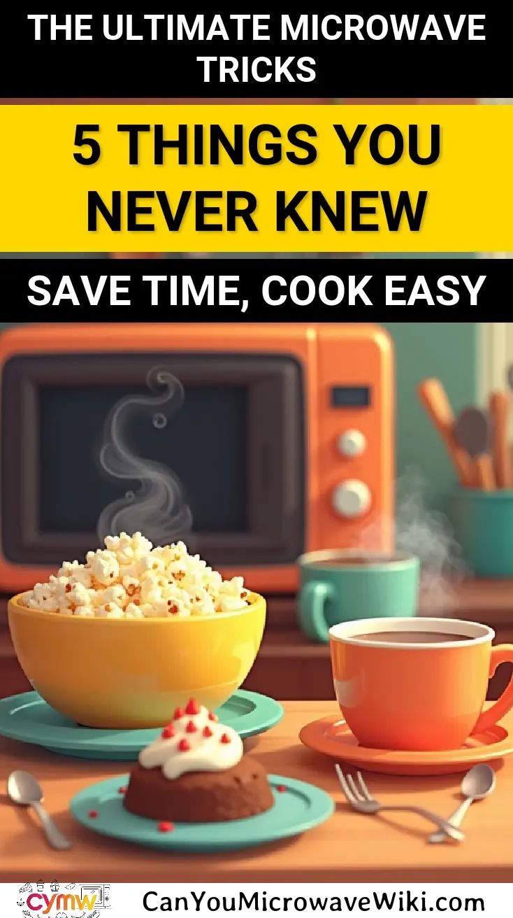 Delicious dishes made in a microwave, showcasing 5 things you didn't know you could make in a microwave.