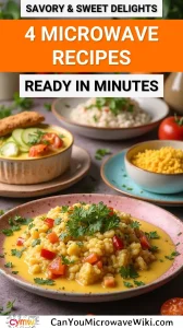 Delicious Savory and Sweet Microwave Recipes with Coconut